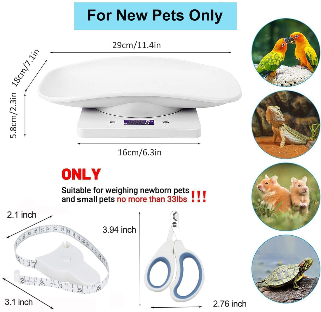 Digital Pet Scale,Puppy Scales Digital Small Animals Scales