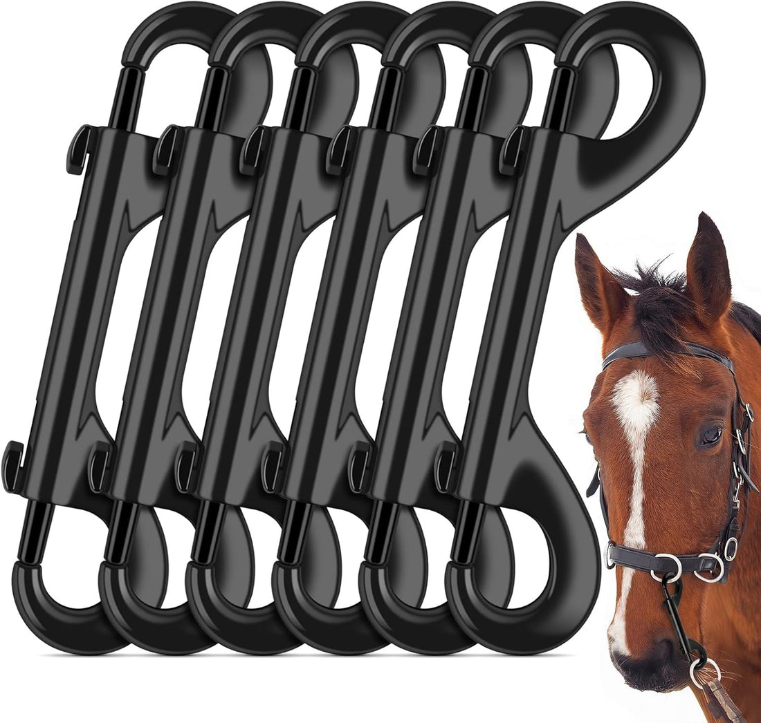 ERKOON 4.7 Inch Double End Trigger Snap Bolt Hooks for Horses