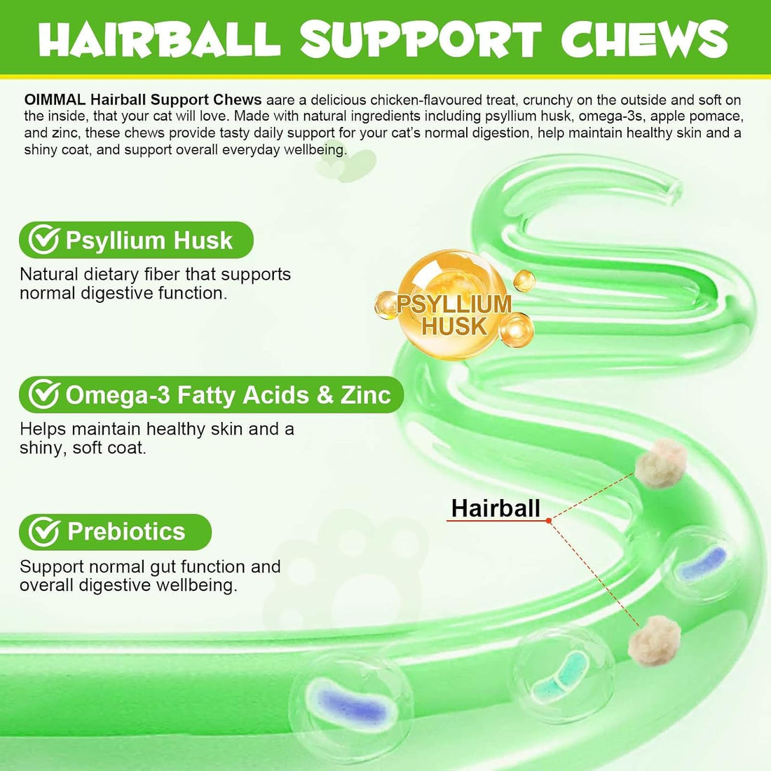 Hairball Treatment for Cats & Kittens