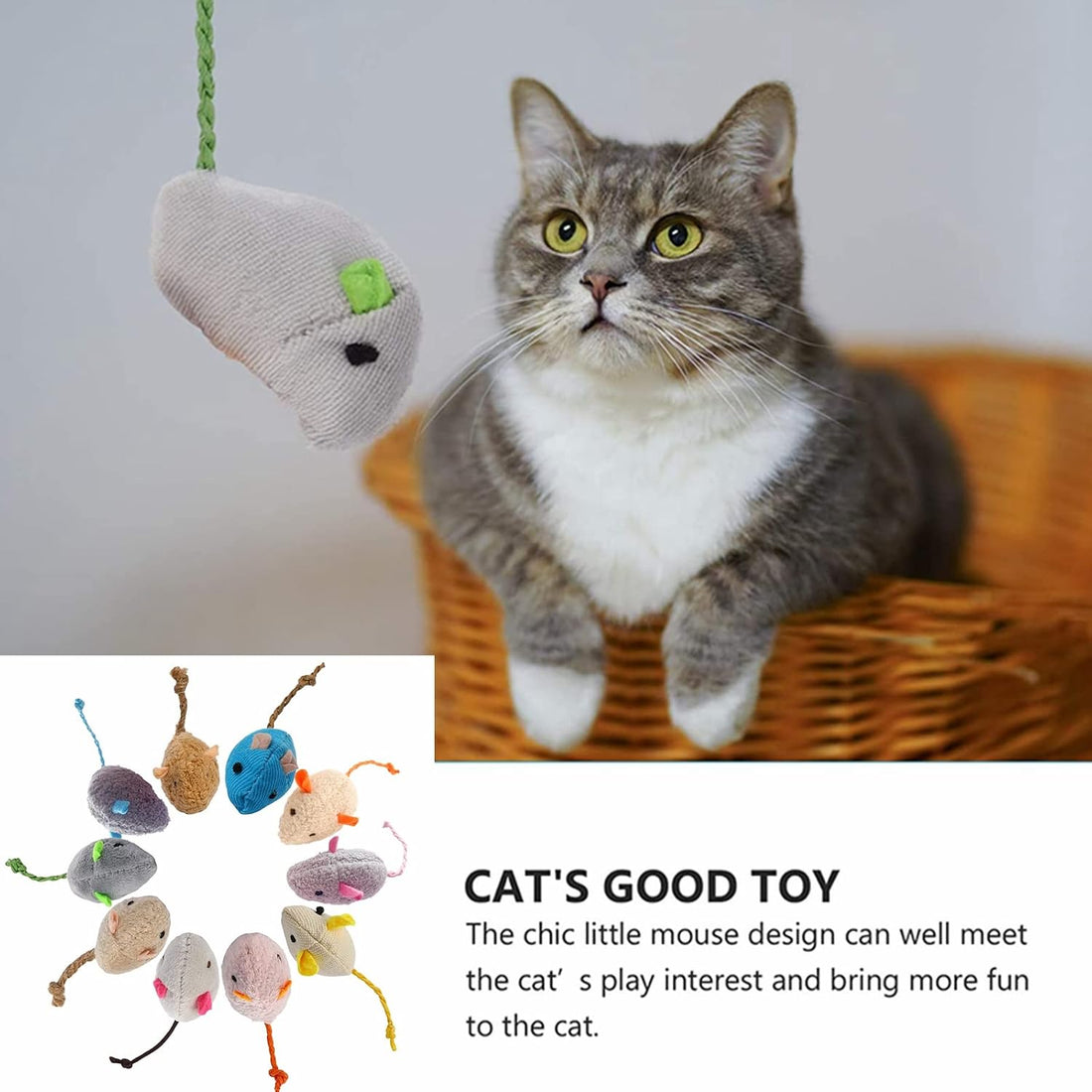 Catnip Toy, Cats Mouse Plush Cat Toys