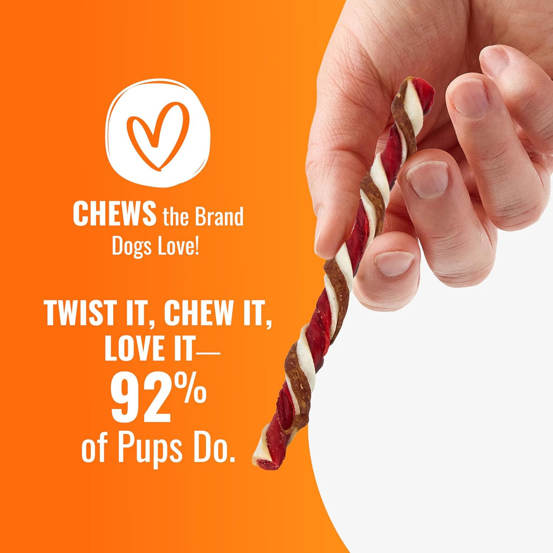 GOOD 'N' FUN Triple Flavor Twists with Bully Chews