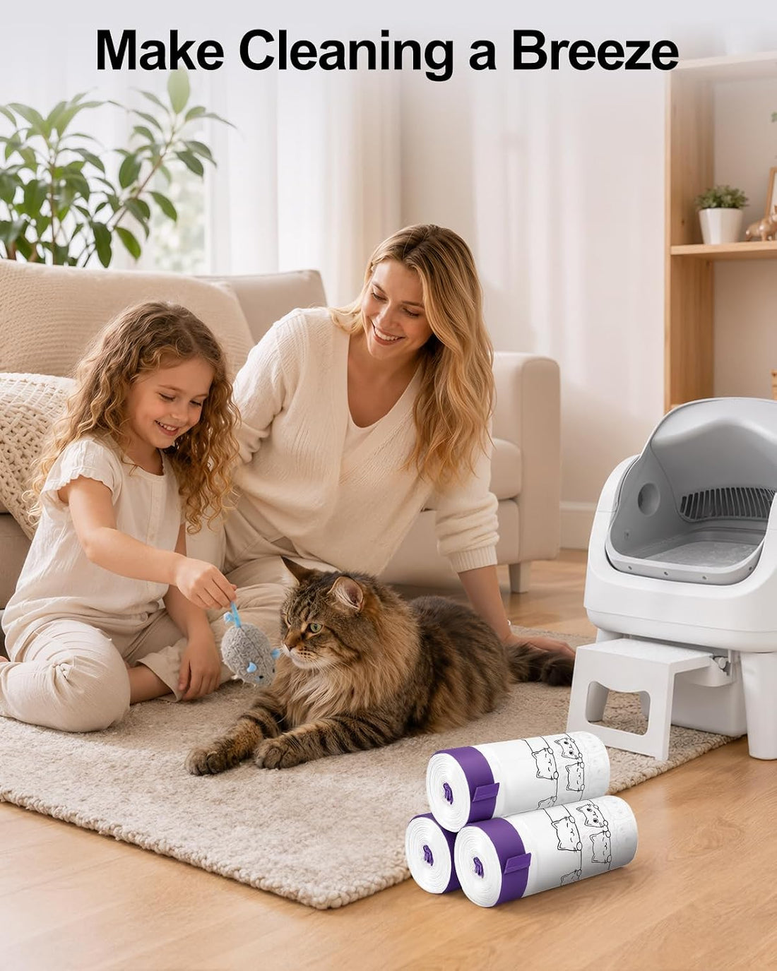 Automatic Cat Litter Box Liners for Petpivot 12（ Not Fit As 11 ）