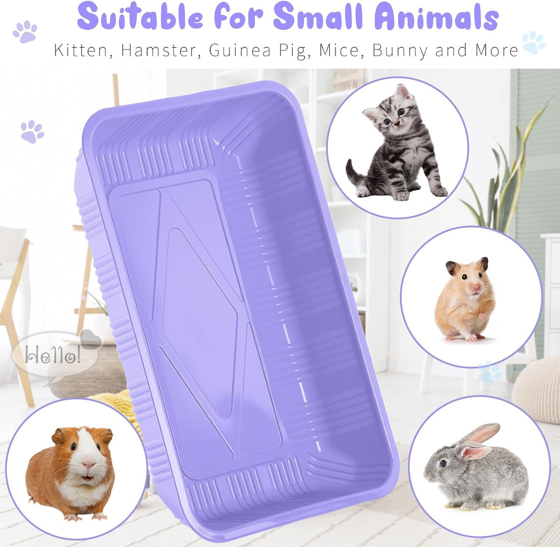 Tessco for you 30 Pack Disposable Litter Boxes for Cats