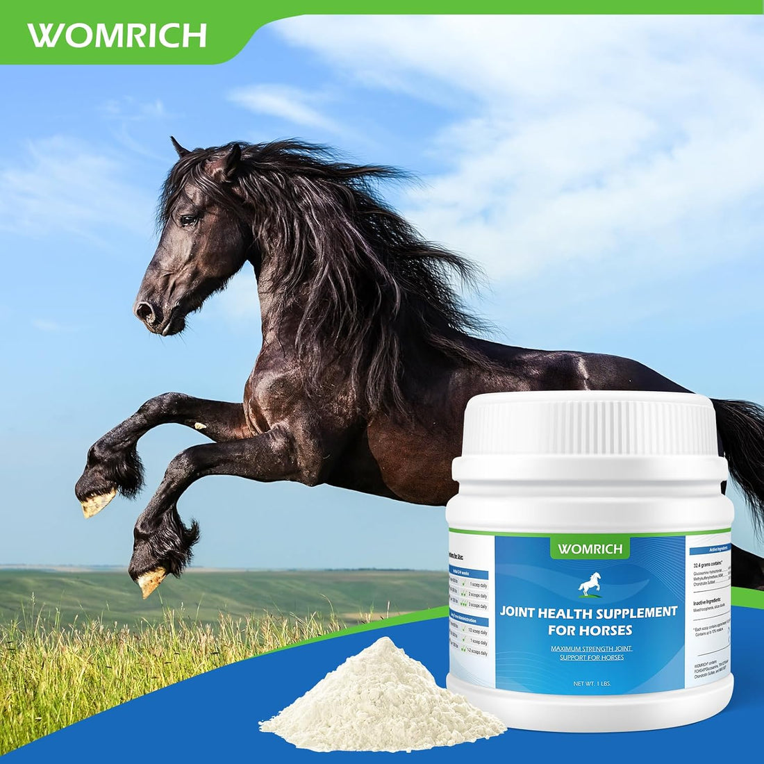 Joint Health Supplement for Horses Powder - Glucosamine, MSM