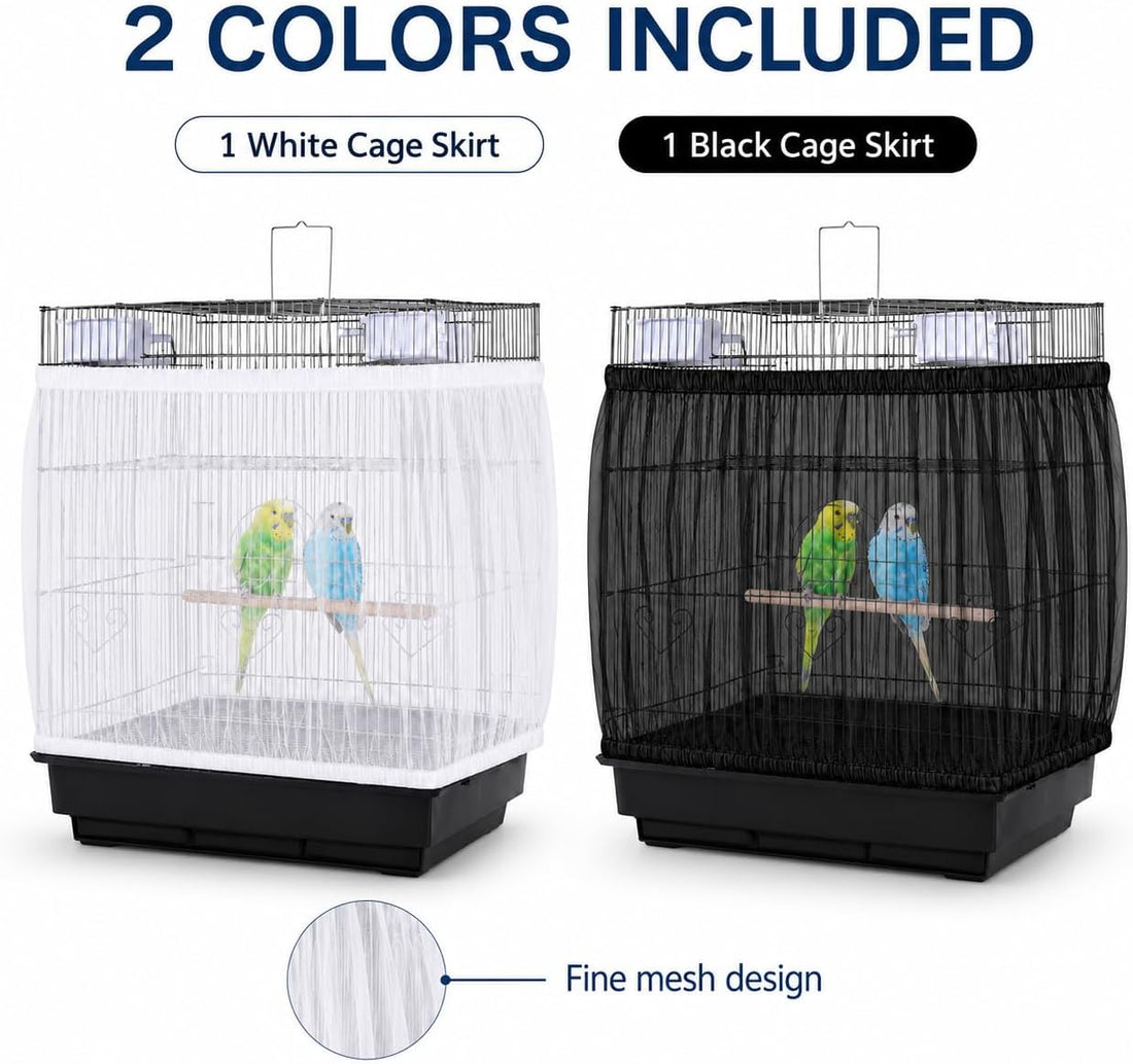 RAINFLOW 2 Pack Bird Cage Seed Catcher