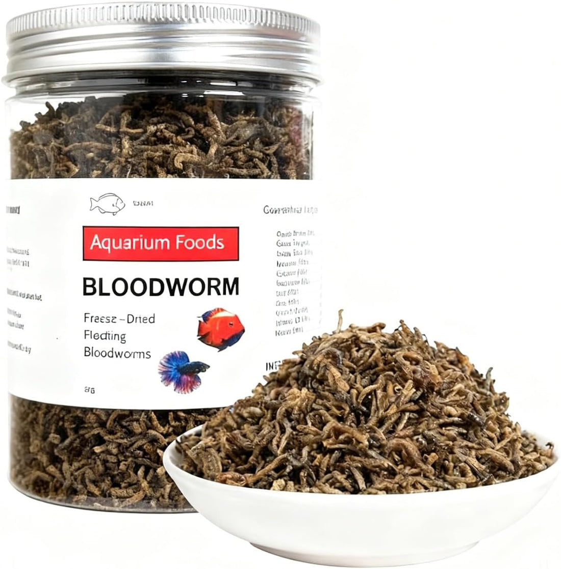 YZHZOM Freeze Dried Blood Worms