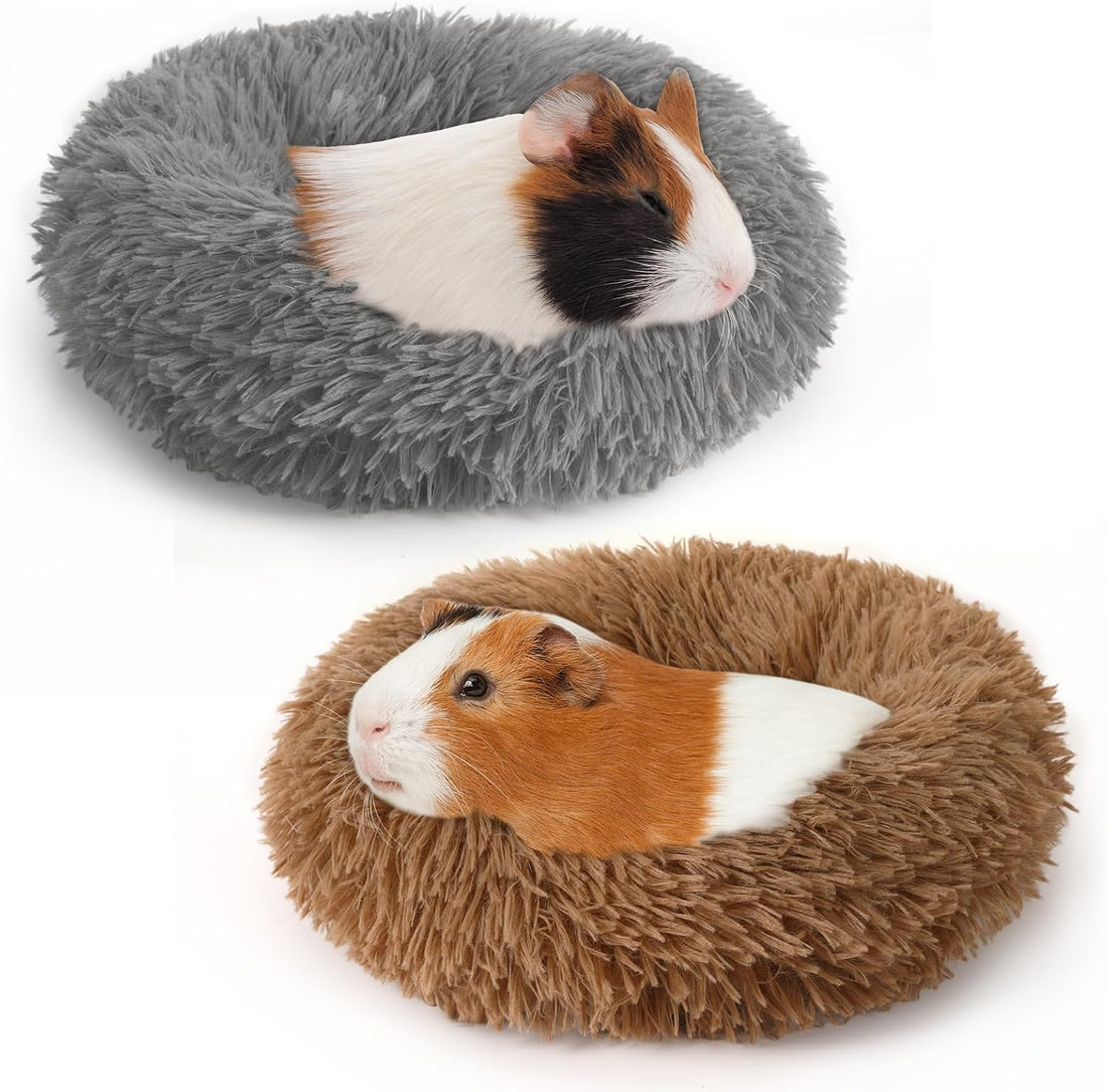 PETKNOWS 2-Pack Winter Guinea Pig Beds Hamster Bed Small Animal