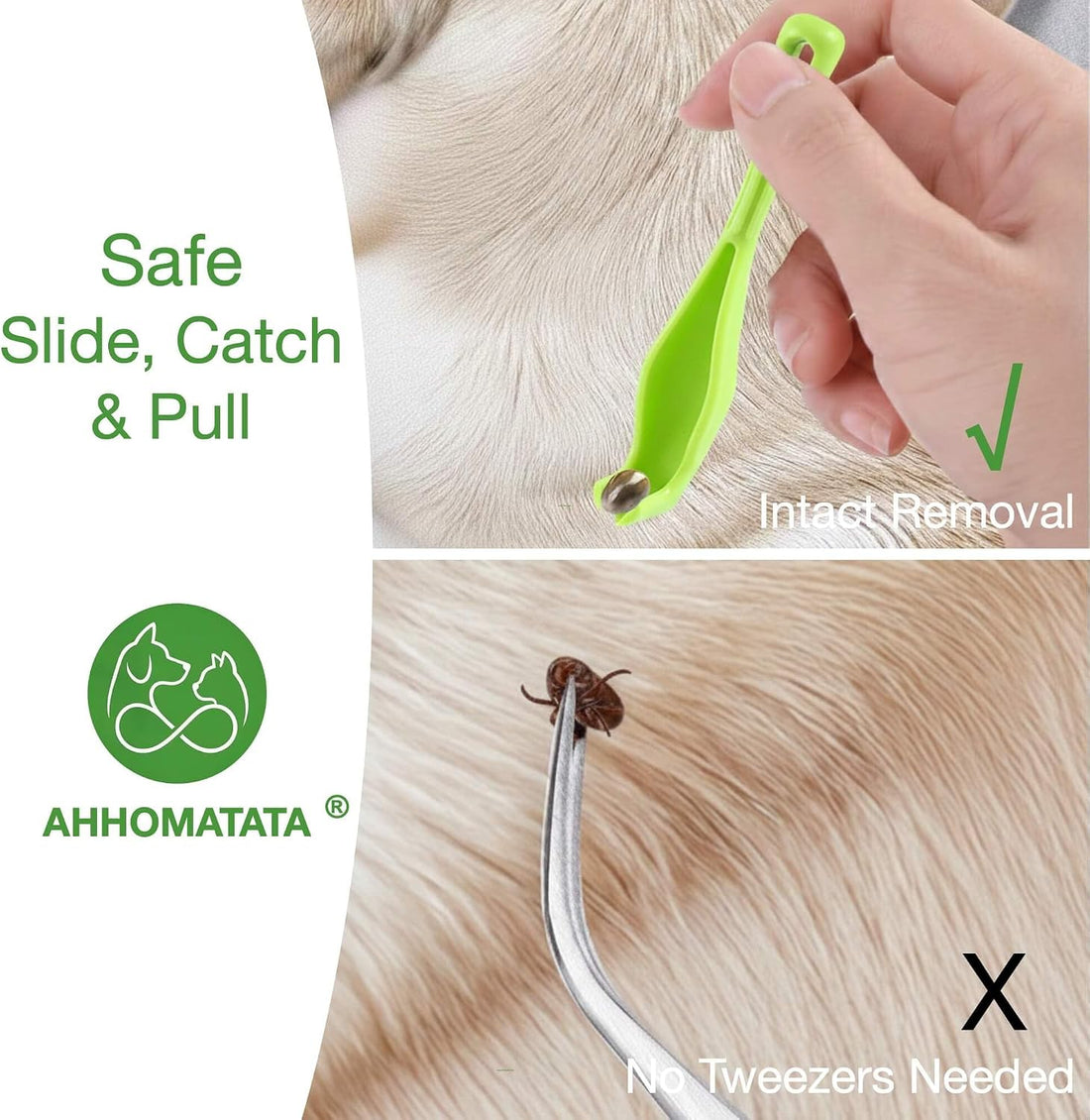 Tick Removal Tool & Twister Kit for Dogs, Cats & Humans