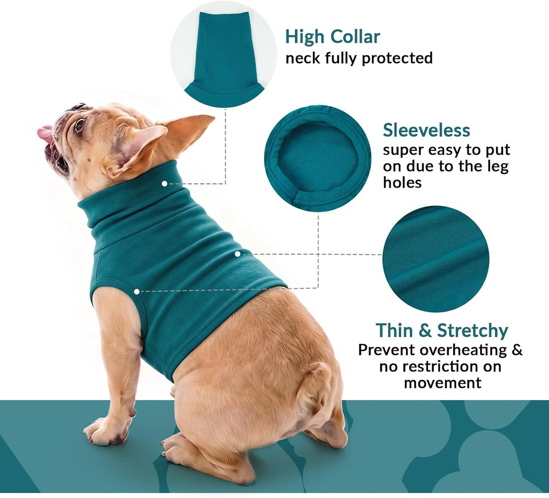 ROZKITCH Cat Neck Protector Wound Cover, Dog Surgery Recovery Suit