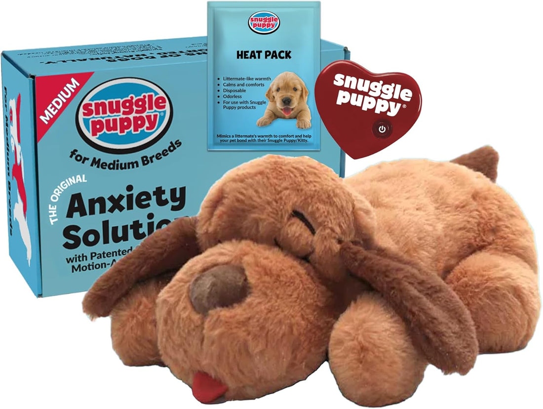 Snuggle Puppy Heartbeat Calming Puppy Toy