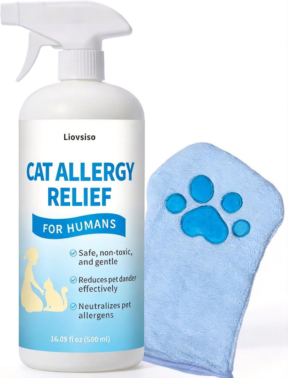 Cat Allergen Spray, Cat Allergy Relief for Humans