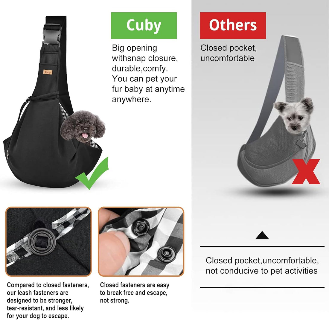 CUBY Dog and Cat Sling Carrier