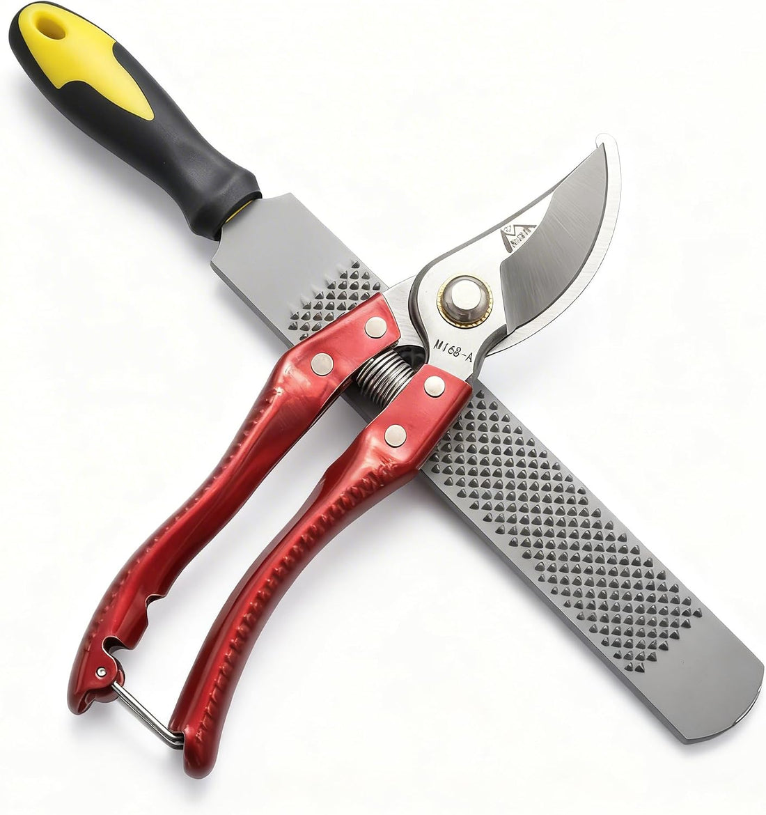 Goat Grooming Kit with Hoof Trimmer & 14 Inch Double-Sided Rasp