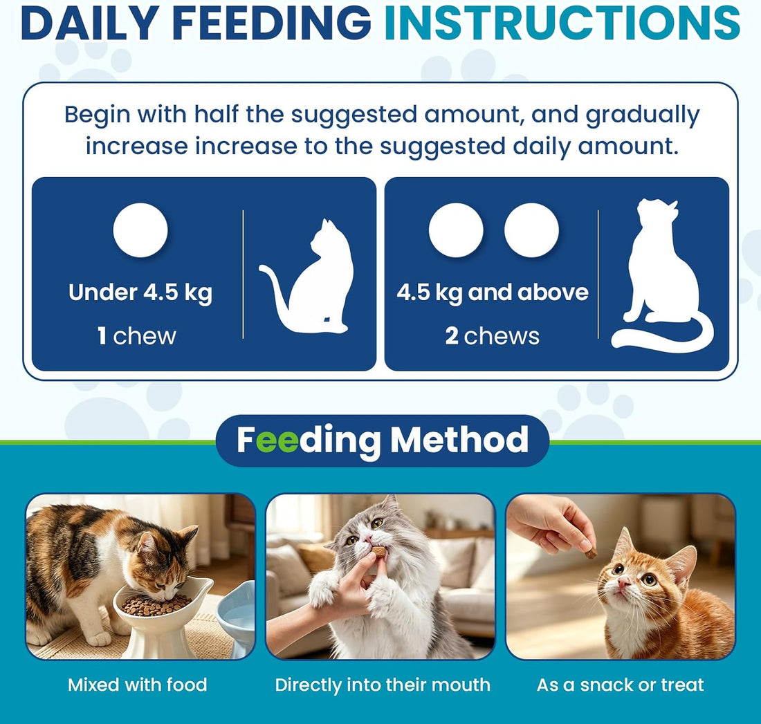 Chewable Flea Treatment for Cats Flea and Tick Prevention for Cats