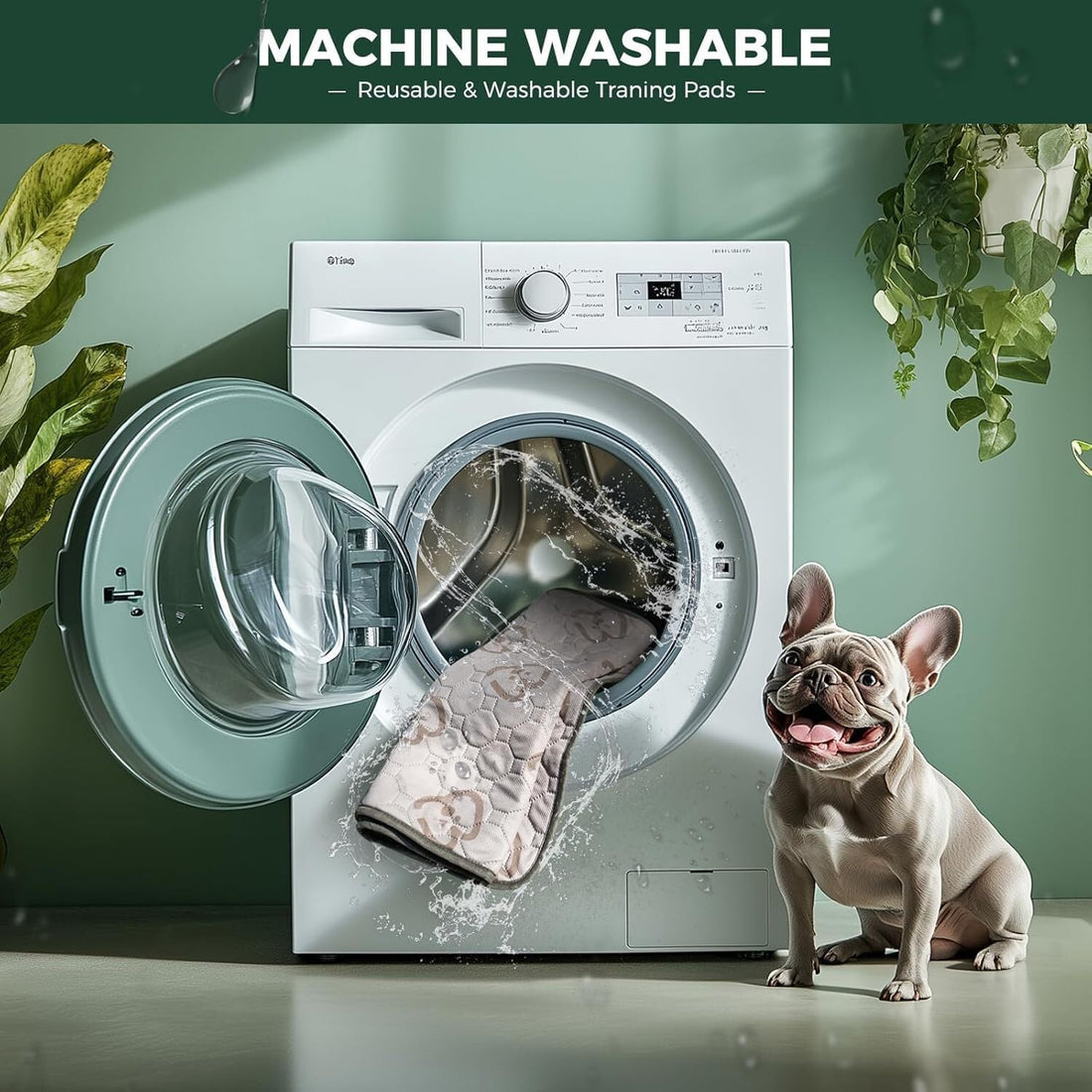 FXW Washable Pee Pads for Dogs, Super Absorbent