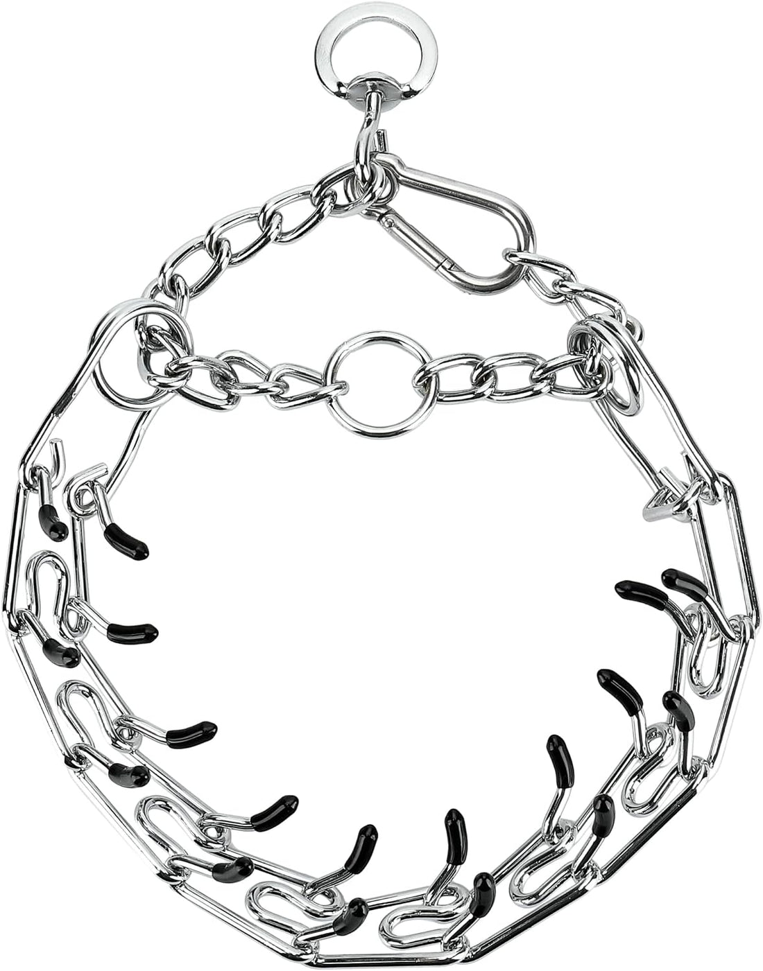 DEYACE Prong Collar for Dogs Stainless Steel Dog Pinch Collar