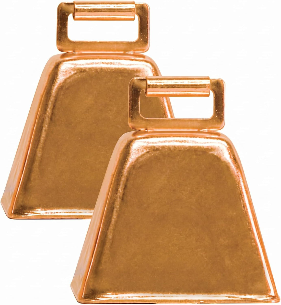 Weaver Livestock Copper-Plated, Small Cow Bell for Livestock, 2 Pack