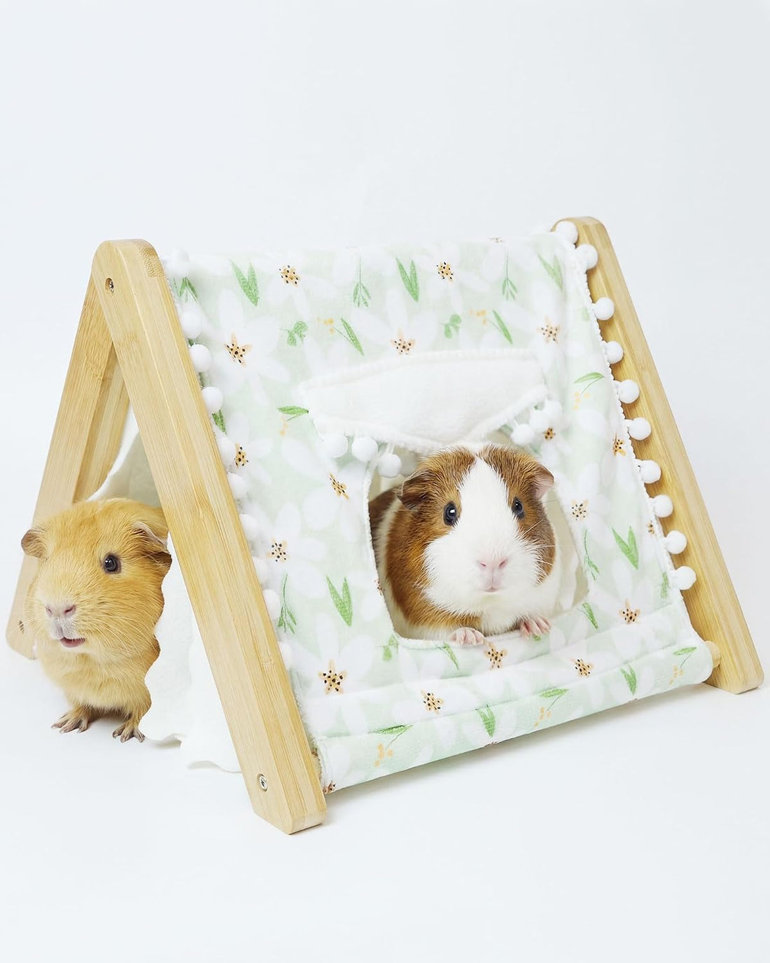 Guinea Pig House, Bamboo Hideout with Window
