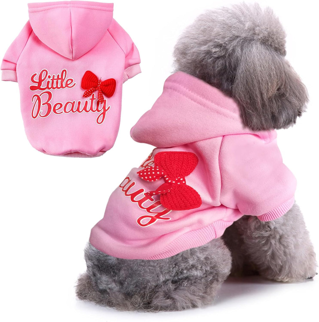 Print Dog Hoodies for Small Dogs