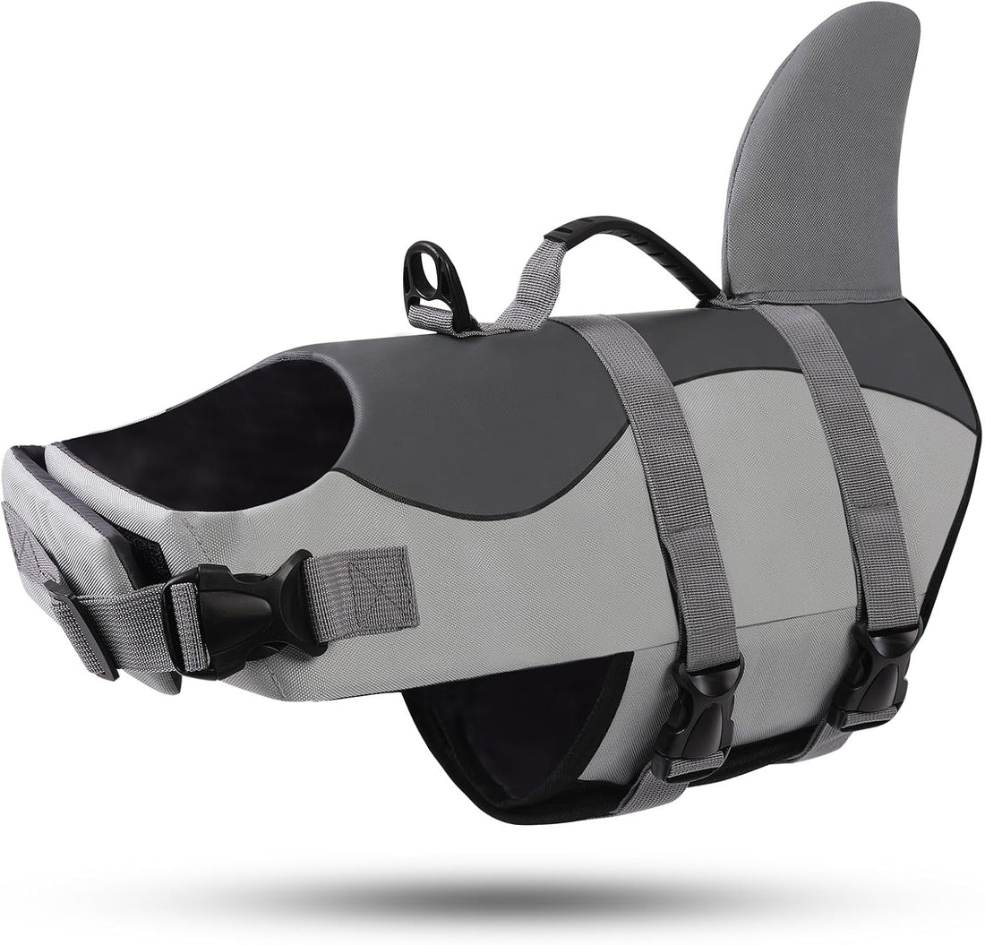 ASENKU Dog Life Jacket - Pet Safety Vest for Swimming & Boating