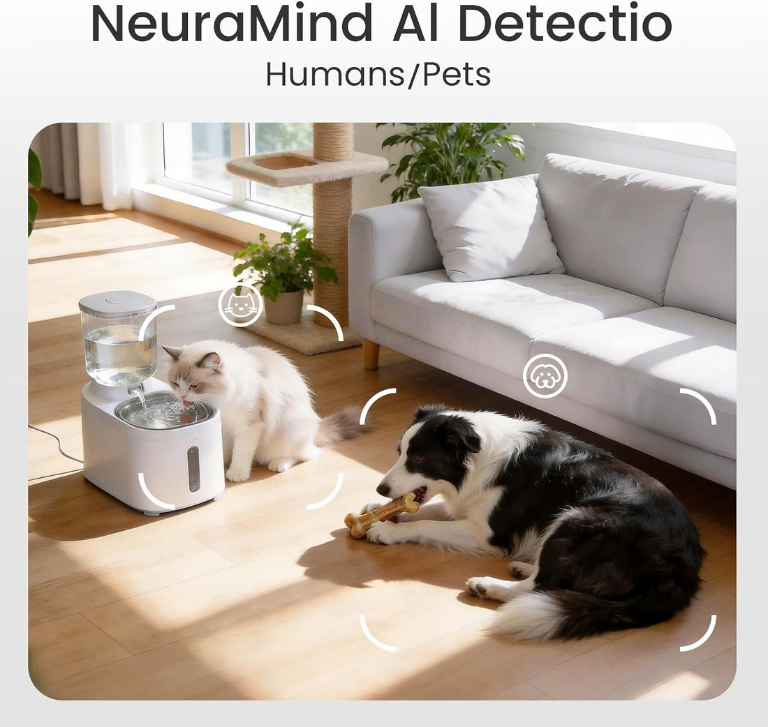 youkey 2.5K HD Indoor Pet Camera, Two-Way Audio Chat to Your Pets