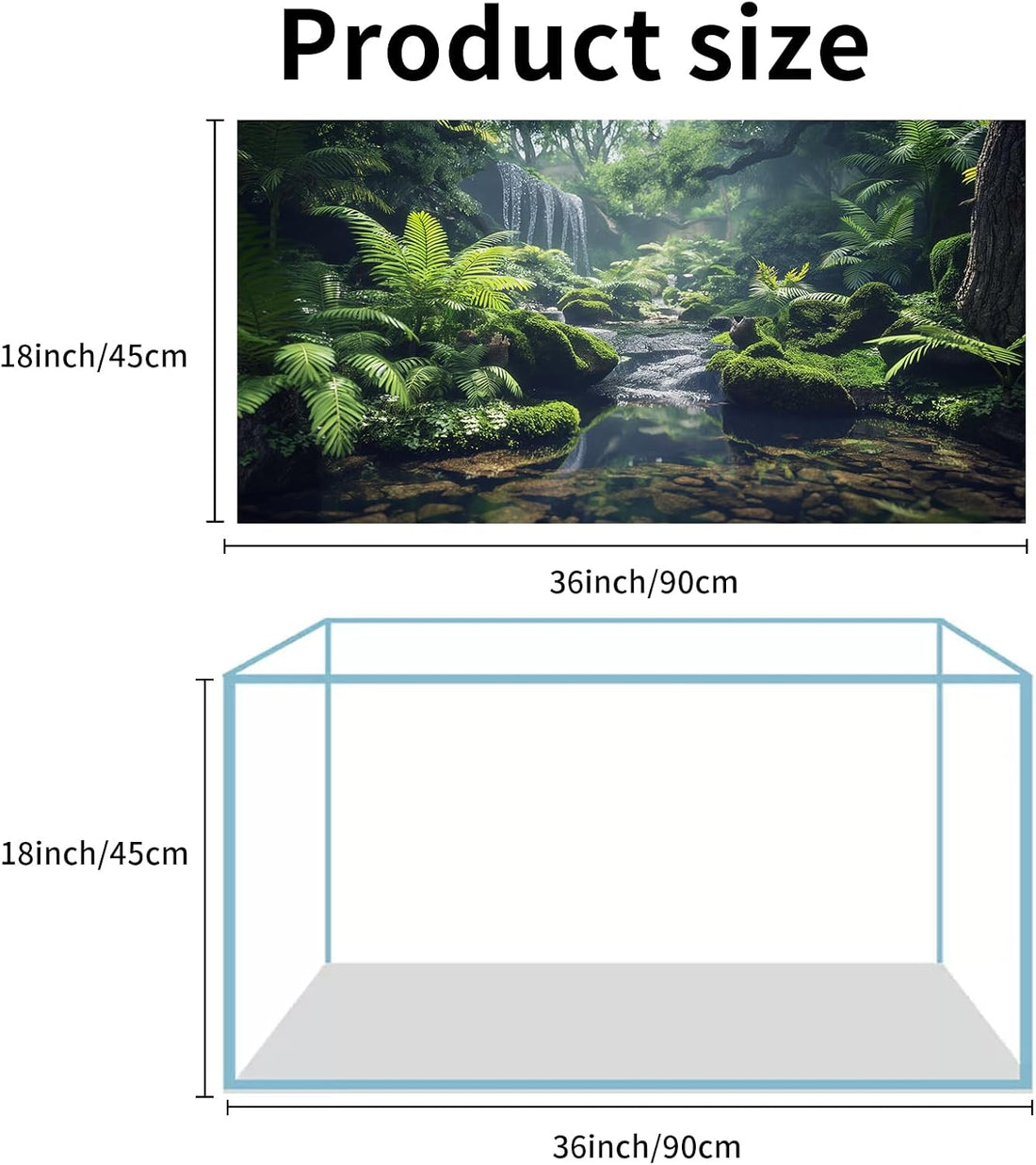 COMSUN 3 Pack Terrarium Background