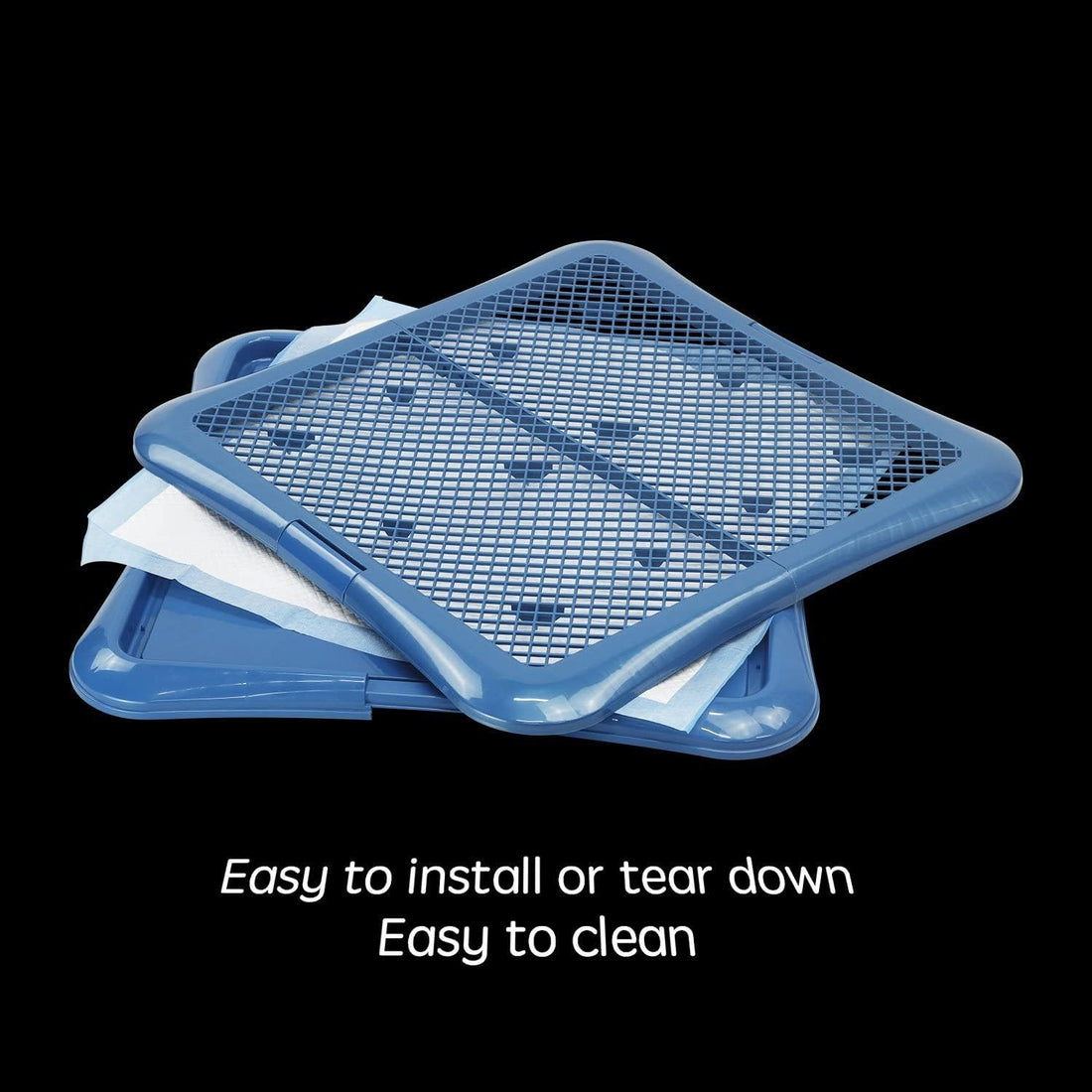 petphabet Training Pad Holder Floor Protection Dog Pad Holder Mesh