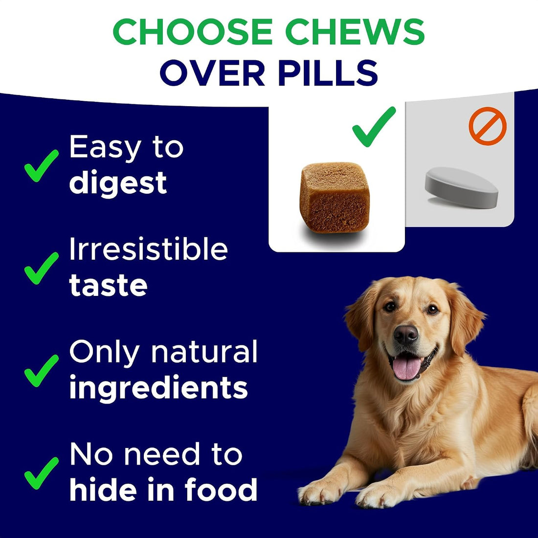 GOODGROWLIES Melatonin for Dogs to Sleep 6mg - Doggie Sleep Aid Treats