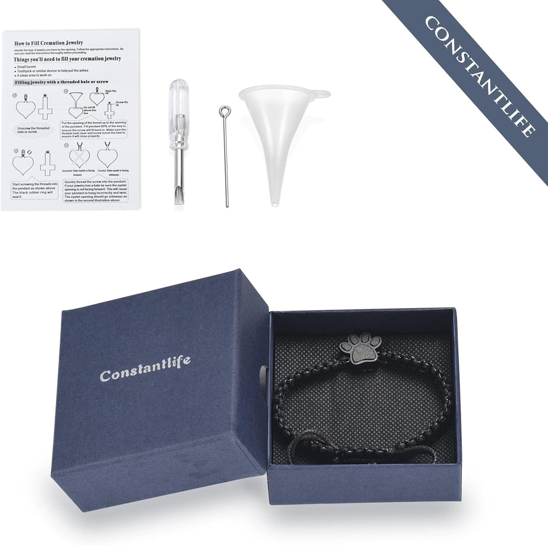 constantlife Cremation Bracelet for Pets Ashes