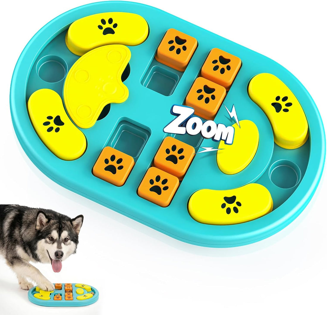 Dog Puzzle Toy, Interactive Enrichment Treat Food Puzzles