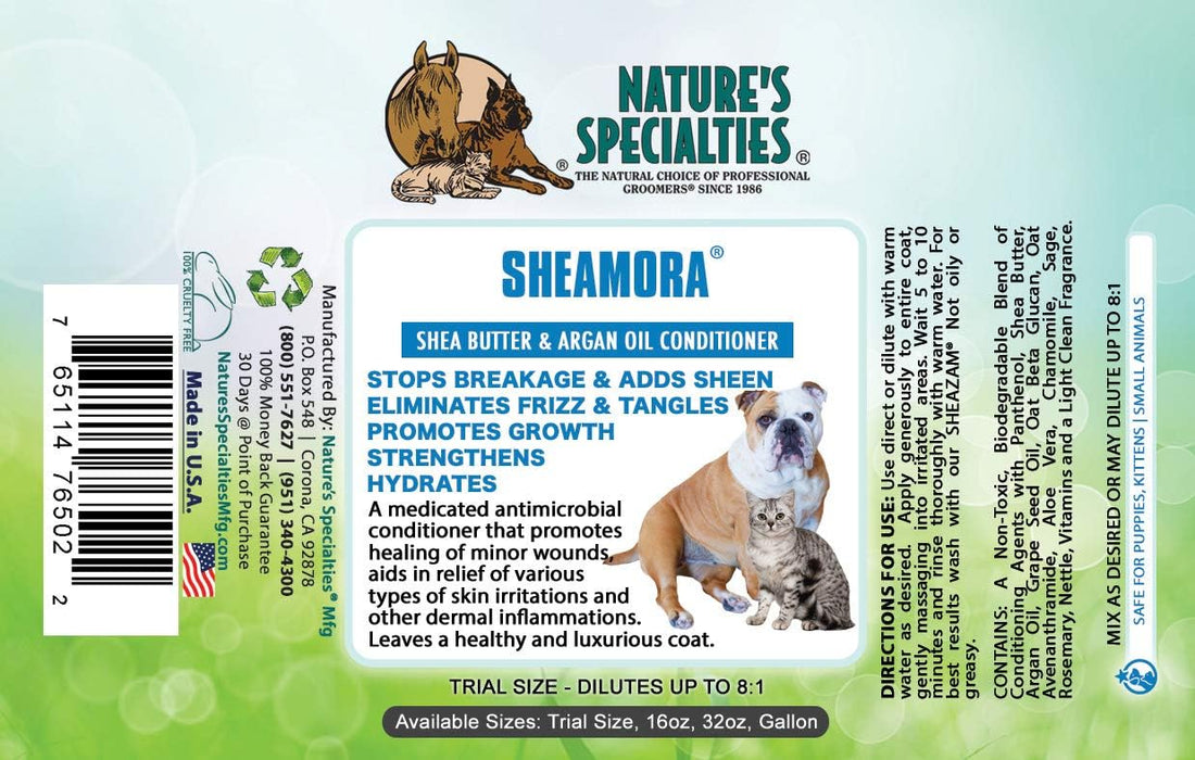 Nature's Specialties Sheamora Shea Butter & Argan Oil Conditioner