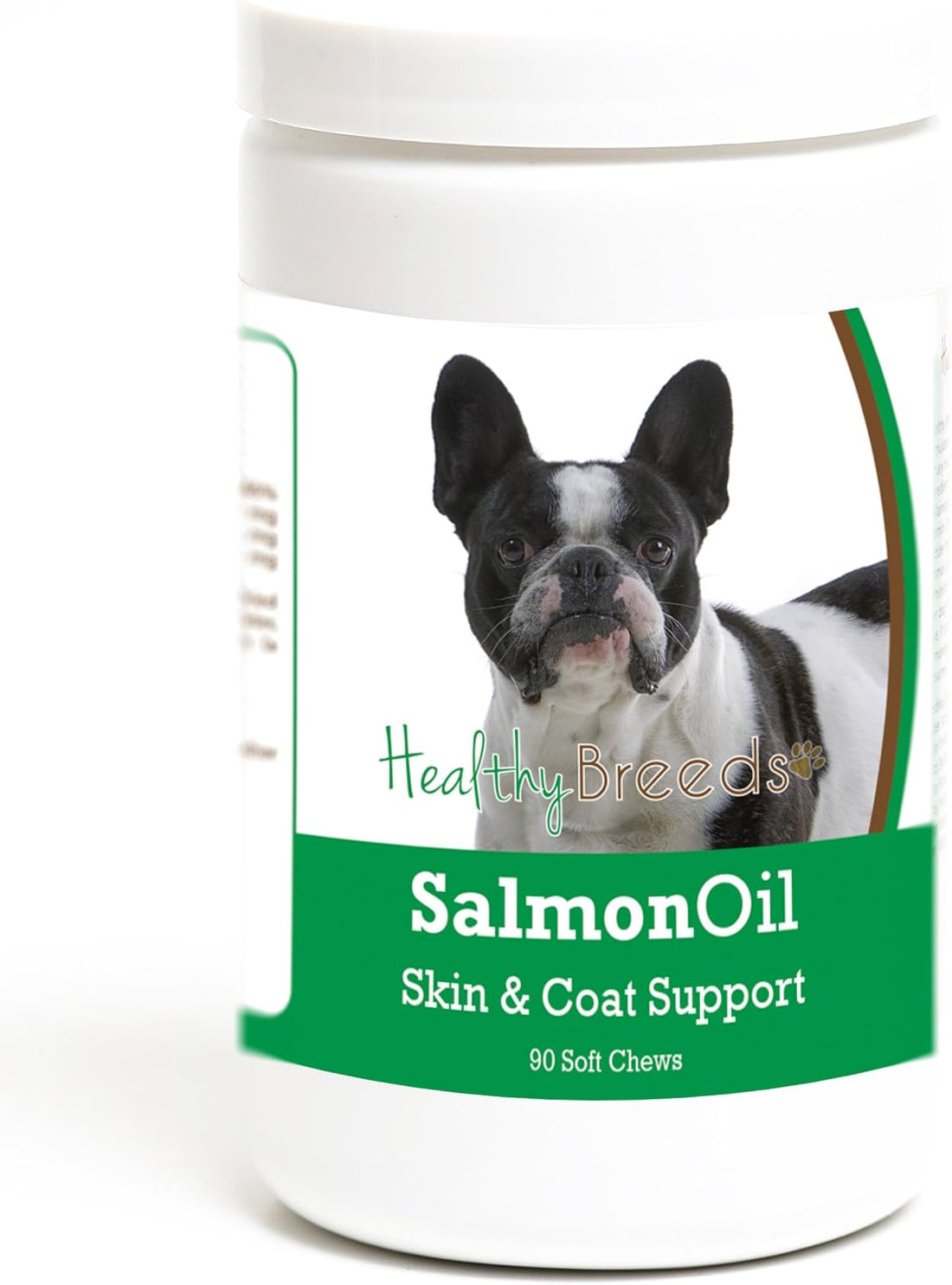 Healthy Breeds French Bulldog Salmon Oil Soft Chews 90 Count