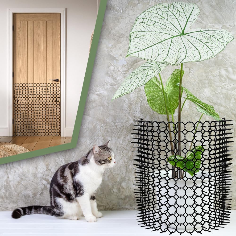 YeeLok 12 Pack Scat Mat for Cats