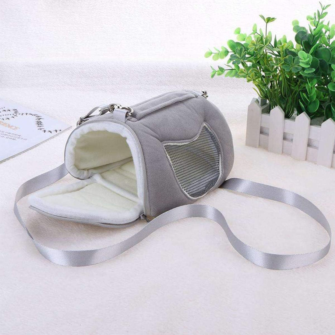 Litewoo Hamster Travel Carrier Portable Bag with Adjustable Strap