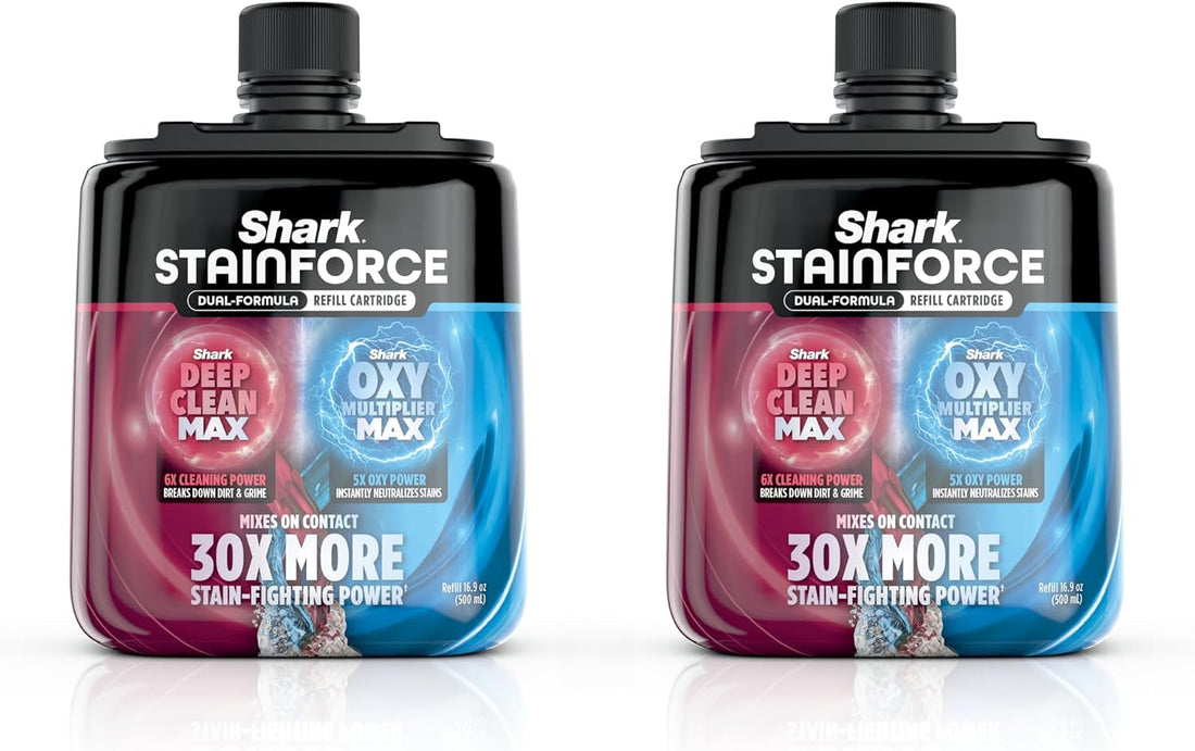 Shark StainForce 2-Pack Refill Cartridge, Stain & Odor Remover