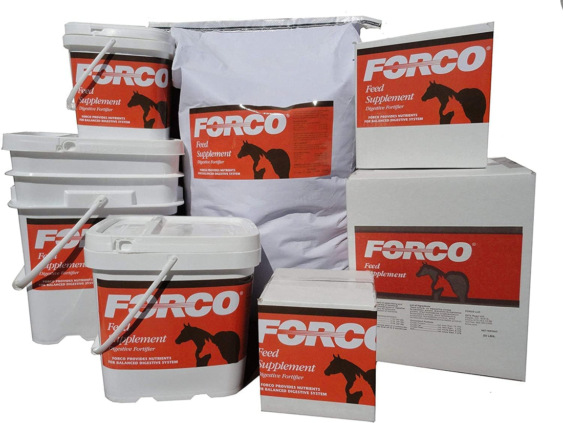 Forco Digestive Fortifier 25 Pound Pellet Box