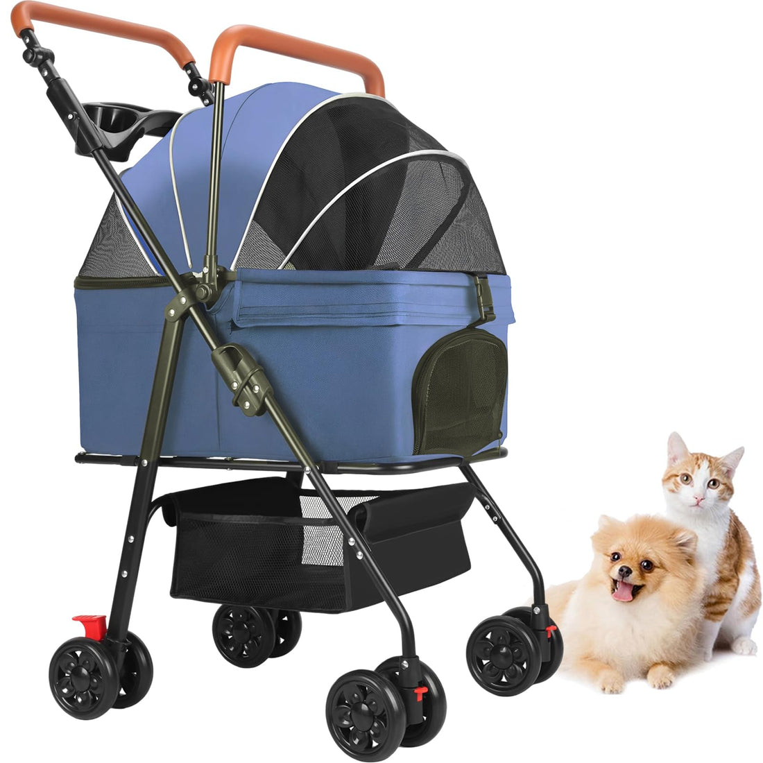 Pet Stroller for Medium Small Dogs/Cats