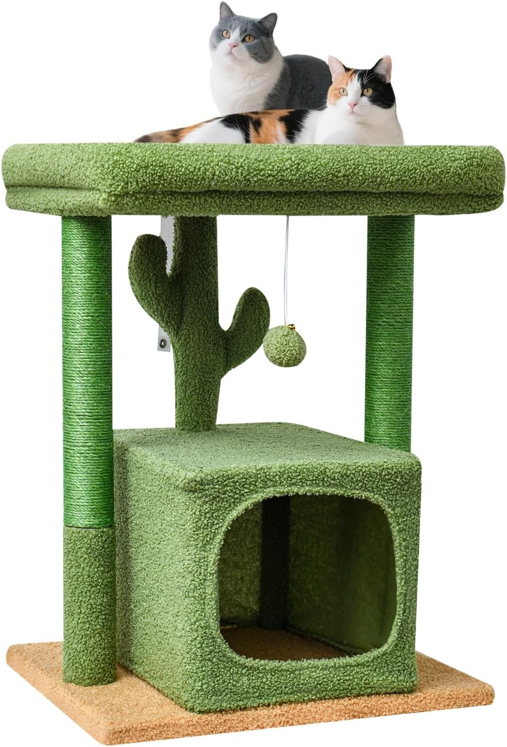SYANDLVY 27" Cat Tree for Indoor Cats