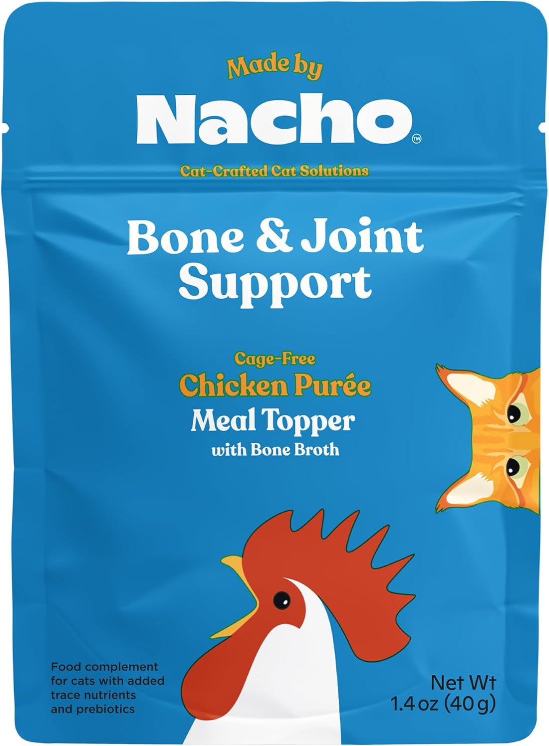 Made by Nacho Digestive Support Cage-Free Chicken Puree Meal Topper