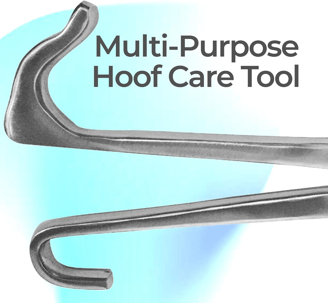 9" Foal Hoof Nippers, Stainless Steel Farrier Tool for Horses