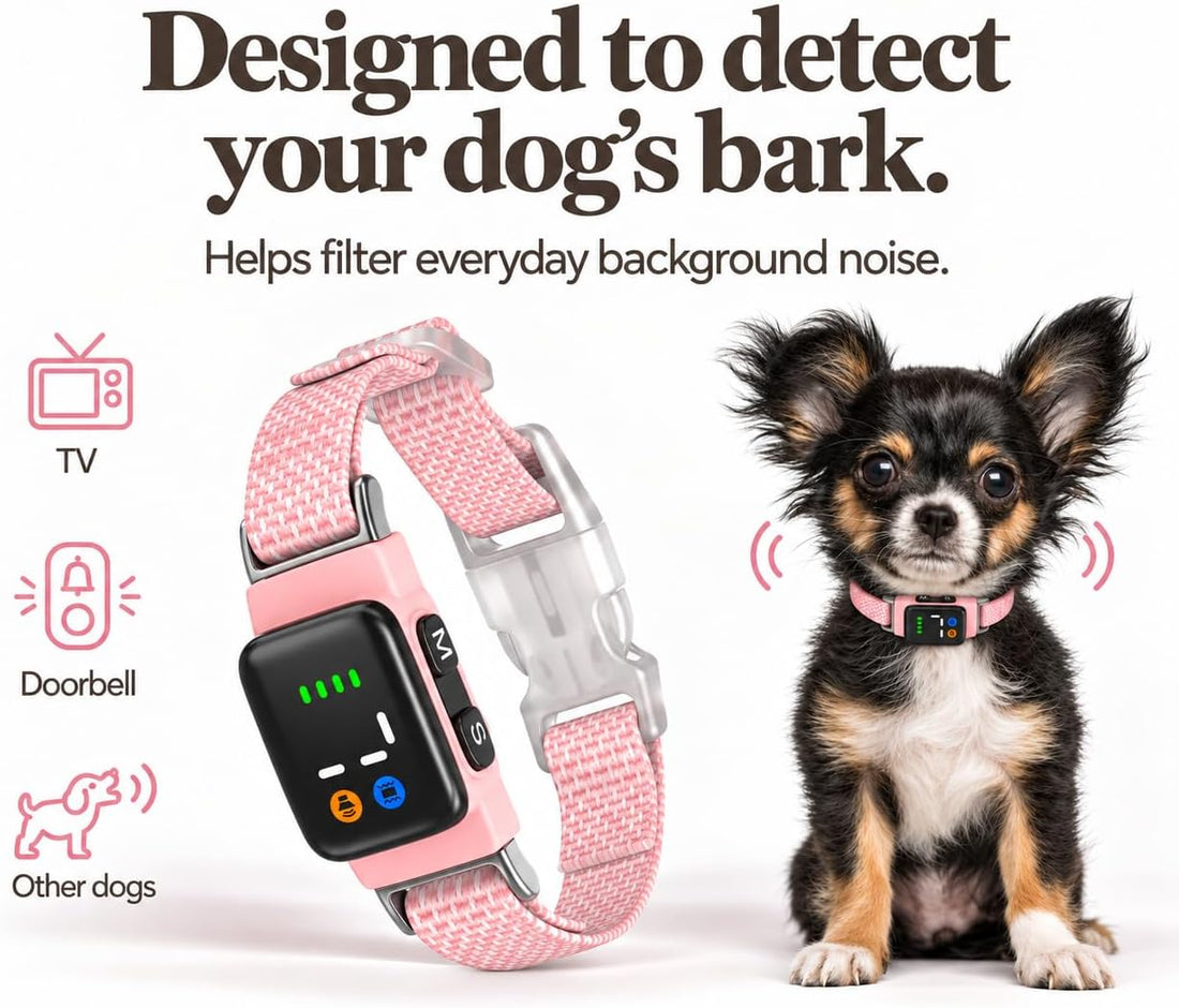 Teacup Bark Collar for Small Dogs 2-15lbs