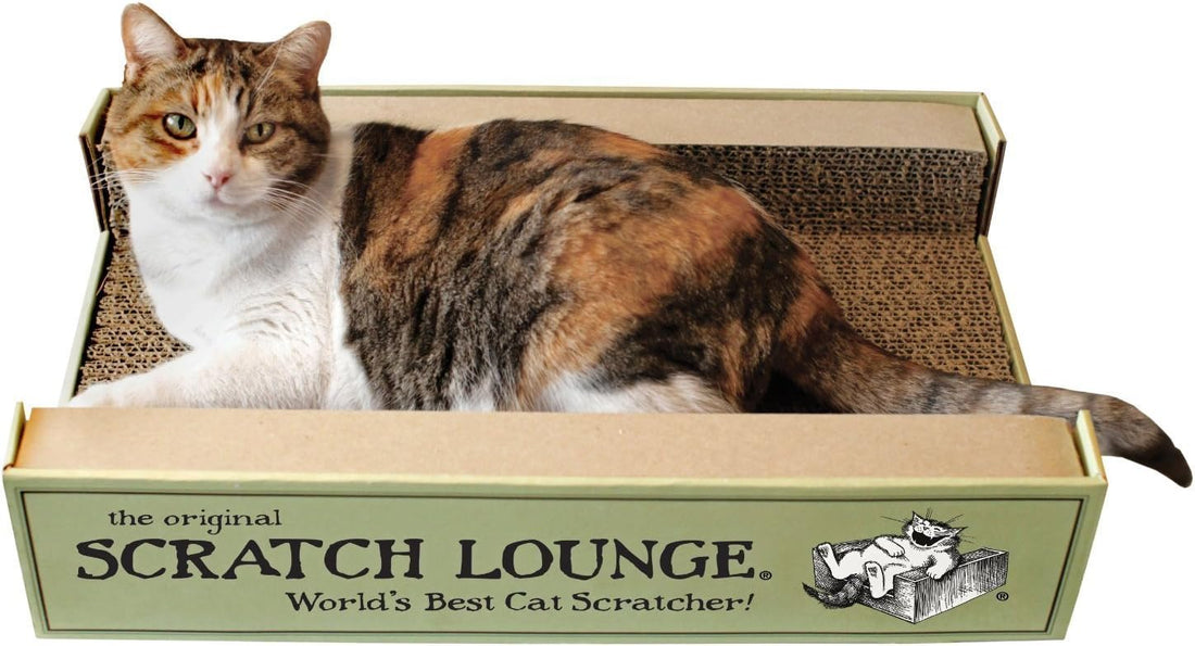 The Original Scratch Lounge XL - Worlds Best Cat Scratcher