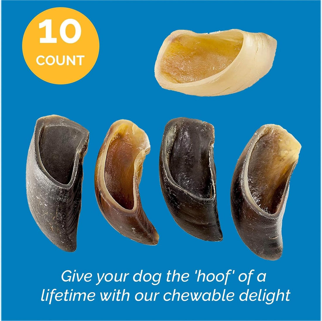 123 Treats | Cow Hooves for Dogs