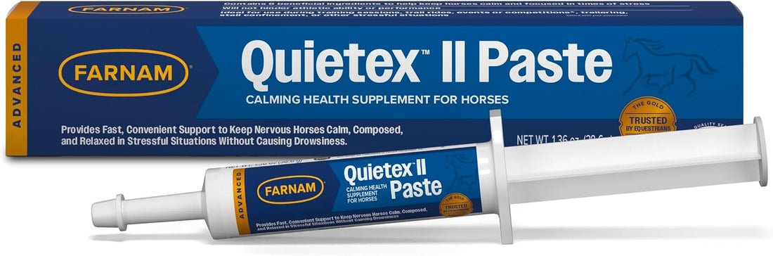 Farnam Quietex II Horse Calming Paste, 32.5 ml Syringe