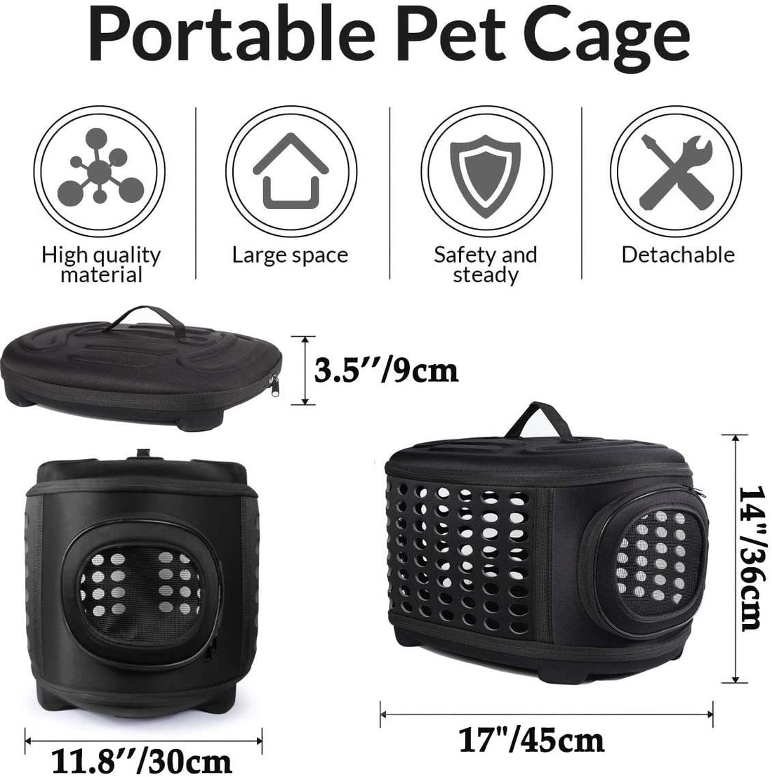 Collapsible Cat Carrier Hard