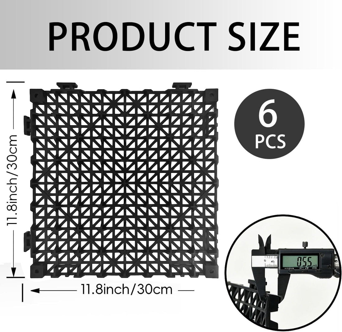 Dog Kennel Pad,Raised Grid Mat for Dog Crate Pan,Cut Freely