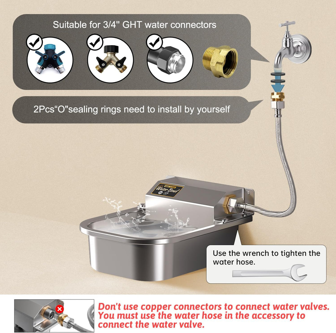 Automatic Water Dispenser for Dogs