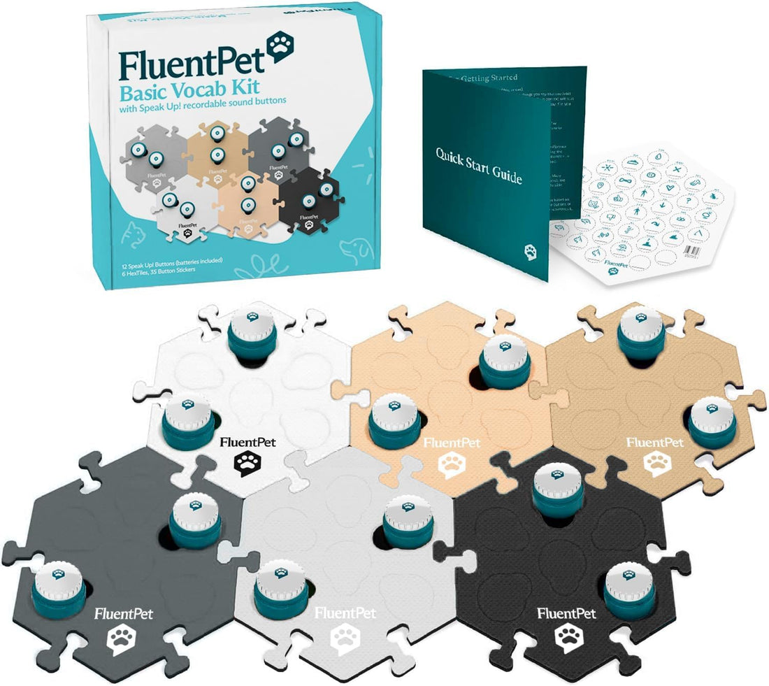 FluentPet Talking Buttons for Dogs & Cats