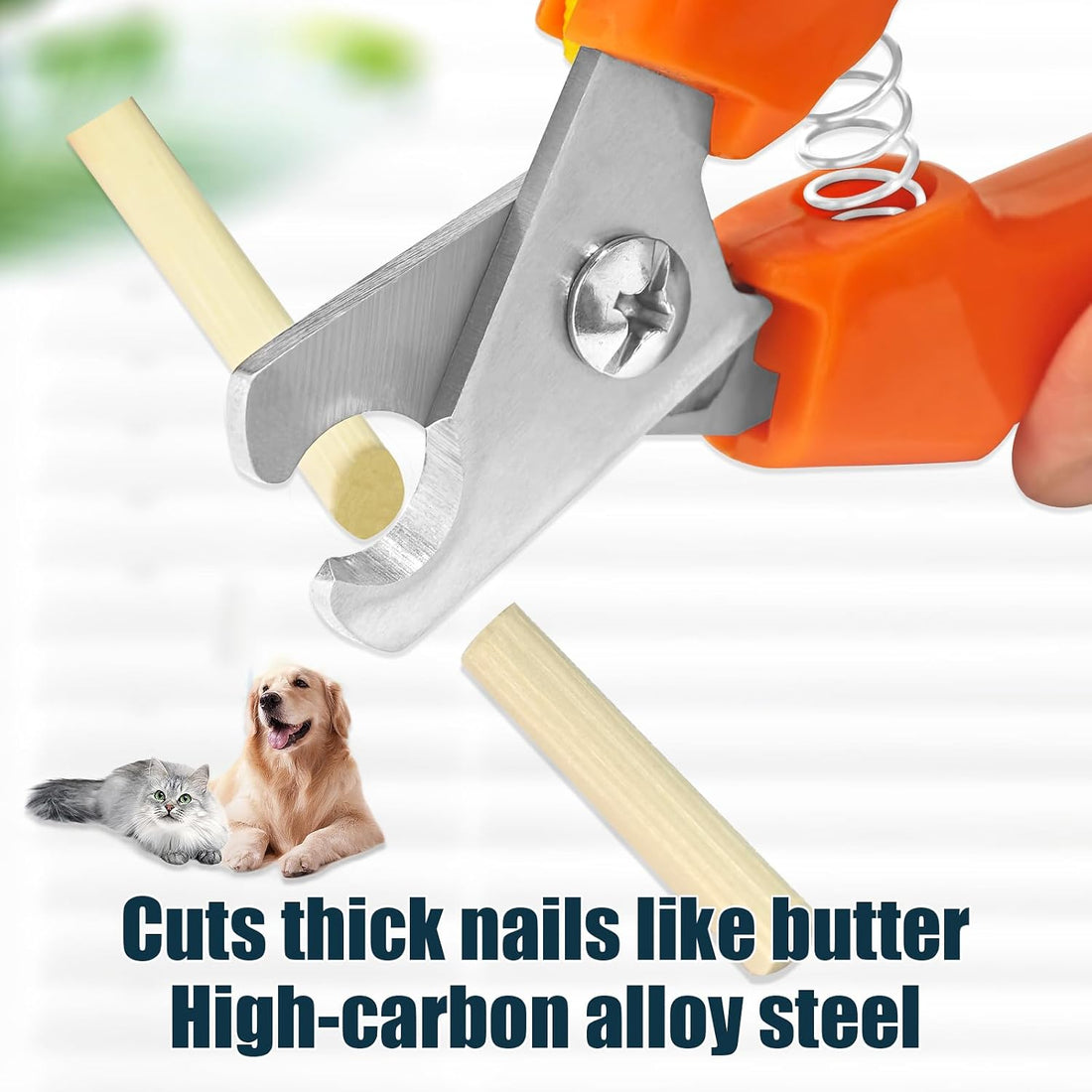 Dog Nail Trimmers #767C, Large and Small Breed Pet Nail Clippers