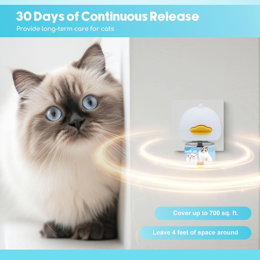 Cat Calming Diffuser 2 Pack Multi Cat Pheromones Diffuser Helps Calm